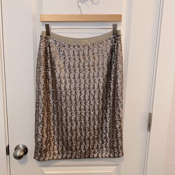 J. Jill Dresses & Skirts - NWT J.Jill Stretch Sequin Pencil Skirt